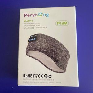 NEW: Peryt Ong 3in1 Sleep Headphones-Wireless eye mask-Wireless Sports Headband